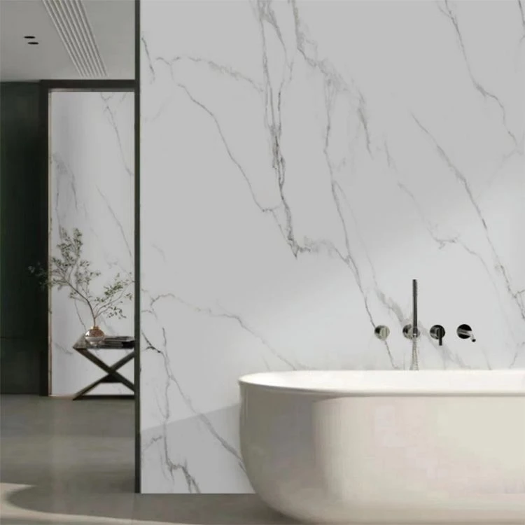 installation example for uv pvc marble sheet 2